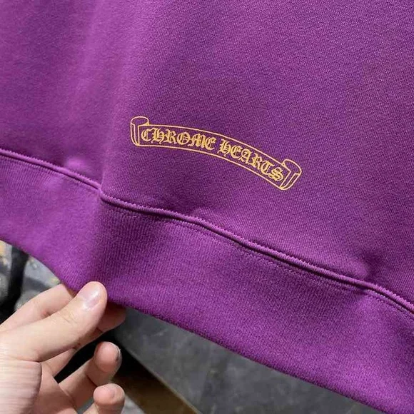 Chrome Hearts Marty Boy Purple Hoodie - Picture 4 of 8